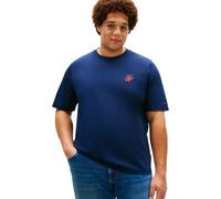 Tommy Hilfiger BT-Script Monogram Swimshop T-b Mw0mw44069 Camiseta S/S, Azul (Carbon Navy), 5XL Plus Tall Hombre