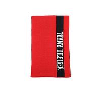 Tommy Hilfiger Bufanda con logotipo de hombre, Primary Red Multi, Talla única