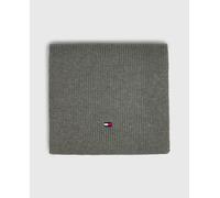 Tommy Hilfiger Bufanda de niño de punto con bandera. Gris