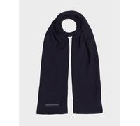 Tommy Hilfiger Bufanda de punto de hombre. Azul marino