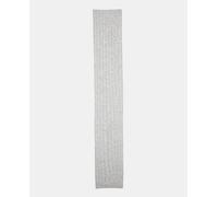 Tommy Hilfiger Bufanda de punto en gris con logo bordado. Gris