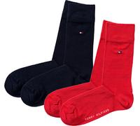 TOMMY HILFIGER Calcetines azul / rojo claro 31-34 azul / rojo claro