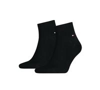 TOMMY HILFIGER TH MEN QUARTER 2P, Calcetines Hombre, pack de 2, Azul (Dark Navy 322), 47/50