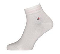 TOMMY HILFIGER TH MEN QUARTER 2P, Calcetines Hombre, pack de 2, Blanco (White 300), 43/46