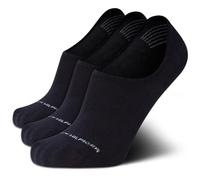Tommy Hilfiger Calcetines deportivos para hombre, calcetines acolchados invisibles (paquete de 3), marino, 7-12