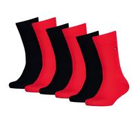 TOMMY HILFIGER Calcetines navy / rojo fuego 27-30 navy / rojo fuego