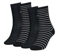 TOMMY HILFIGER Calcetines negro / blanco 35-38 negro / blanco