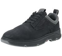 Tommy Hilfiger Calzado Driver Hombre Mix Hybrid Shoe de Piel, Negro (Black), 41