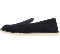 Tommy Hilfiger Calzado Driver Hombre Stitchdown Loafer de ante, Azul (Desert Sky), 43