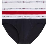 Tommy Hilfiger Calzoncillos 3P para Hombre, UM0UM03875, Color Rojo (TH Wht/Med Red/Dsrt Sky), XL