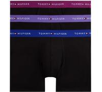 Tommy Hilfiger Calzoncillos bóxer Hombre Pack de 3 de algodón, Negro (RCH MUL/Wdge BLU/Mon Prple), L