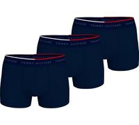 Tommy Hilfiger Calzoncillos bóxer Hombre Pack de 3 Trunks Tejido elástico, Azul (Desert Sky/Desert Sky/Desert Sky), S