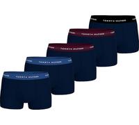 Tommy Hilfiger Calzoncillos bóxer Hombre Pack de 5 de algodón, Multicolor (Bright Blue/Grape Valley/Black), S