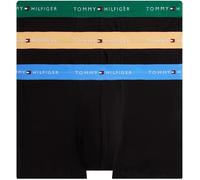 Tommy Hilfiger Calzoncillos bóxer Pack de 3 Hombre Trunks con logotipo en la cintura, Multicolor (Brl Orng/Blu Spel/Nouv Grn), L