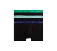 Tommy Hilfiger Calzoncillos bóxer Pack de 3 Hombre Trunks con Logotipo en la Cintura, Multicolor (Mint Jade/Olympic Grn/PRP Nvy), S