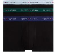 Tommy Hilfiger Calzoncillos bóxer Pack de 3 Hombre Trunks con Logotipo en la Cintura, Multicolor (ORN Grn/PRP Nvy/Ves BLU), M