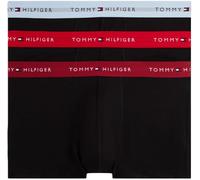 Tommy Hilfiger Calzoncillos bóxer Pack de 3 Hombre Trunks con Logotipo en la Cintura, Multicolor (Prim Red/Reg Red/Vess BLU), S