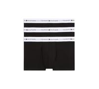 Tommy Hilfiger Calzoncillos bóxer Pack de 3 Hombre Trunks con Logotipo en la Cintura, Multicolor (TH Wht/TH Wht/TH Wht), M