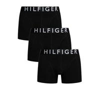 Tommy Hilfiger Calzoncillos bóxer Pack de 3 Hombre Trunks con Logotipo en la Cintura, Negro (Blk/Blk/Blk), XXL