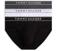 Tommy Hilfiger Calzoncillos Hip Briefs Pack de 3 Hombre con Logotipo en la Cintura