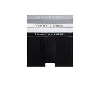 Tommy Hilfiger Calzoncillos Tipo bóxer de Talle bajo para Hombre Premium Essentials (Paquete de 3), Negro (Ple Pnk/Antq Silver/Aeg Sea), XXL
