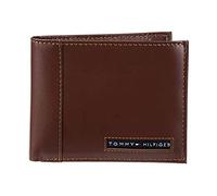 Tommy Hilfiger Cambridge Passcase cartera con tarjetero extraíble de cuero - Marrón - talla única