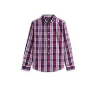 Tommy Hilfiger Camisa Flex Poplin Medium Check MW0MW41712 L/S para Hombre, Color Azul, Talla L, Azul (Azul Marino/Cuadros), L
