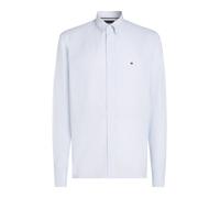 TOMMY HILFIGER Camisa 'FLEX' azul claro / blanco, Talla S