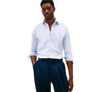 Tommy Hilfiger Camisa Flex Dobby SF MW0MW41684 L/S para Hombre, Color Azul, Talla XL, Azul (Azul Dulce), XL