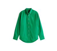 Tommy Hilfiger Camisa Hombre Flex Poplin Solid Regular Fit, Verde (Olympic Green), XXL
