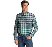 Tommy Hilfiger Camisa Hombre Flex Poplin Plaid Regular Fit, Multicolor (Nouveau Green/Allover), 3XL
