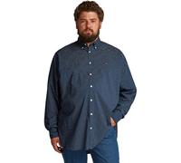 Tommy Hilfiger Camisa Hombre Poplin Polka Dot de algodón, Azul (Night Sky/Multi Dot), XXL