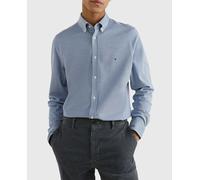 Tommy Hilfiger Camisa hombre slim fit de manga larga. Azul claro 2/S