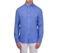 Tommy Hilfiger Camisa L/S Unisex-Adulto, Blue Spell, S