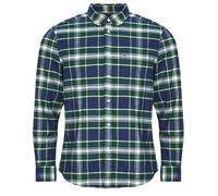 Tommy Hilfiger Camisa manga corta HERO FLANNEL TARTN CHCK RF SHIRT in Verde EU S