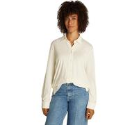 Tommy Hilfiger Camisa Mujer Casual Regular Fit, Beige (Calico), XXS