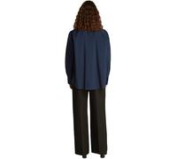 Tommy Hilfiger Camisa Mujer Poplin Regular Fit, Azul (Dark Night Navy), 36