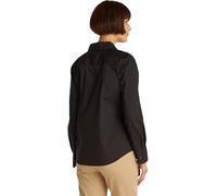 Tommy Hilfiger Camisa Mujer Poplin Regular Fit, Negro (Black), 38