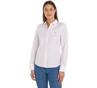 Tommy Hilfiger Camisa Regular Casual para Mujer, Whimsy Pink, 40