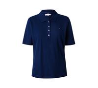 Tommy Hilfiger Polo de Manga Corta para Mujer Regular Fit, Azul (Dark Night Navy), S
