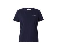 Tommy Hilfiger 1985 Reg Mini Corp Logo C-Nk SS Ww0Ww37877 Otras Blusas, Blue (Nos Desert Sky), XXL para Mujer