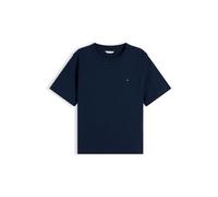TOMMY HILFIGER Camiseta 'Boxy Interlock' azul oscuro XL-XXL azul oscuro