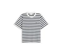 TOMMY HILFIGER Camiseta 'Boxy Interlock' navy / blanco XXXL navy / blanco