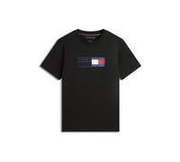 Tommy Hilfiger Camiseta para Hombre Love Text Box tee MW0MW42366 S/S, Color Negro, Talla XXL