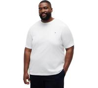 Tommy Hilfiger Camiseta BT-ESS Seasonal Reg Solid tee-B MW0MW41233 S/S para Hombre, Color Blanco (Blanco), Talla 5XL_Plus