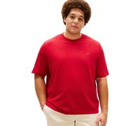 Tommy Hilfiger Camiseta BT-ESS Seasonal Reg Solid tee-B MW0MW41233 S/S para Hombre, Color Rojo, Talla 3XL