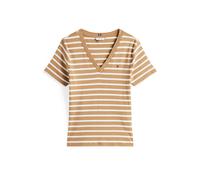 TOMMY HILFIGER Camiseta 'CODY' marrón / blanco S marrón / blanco