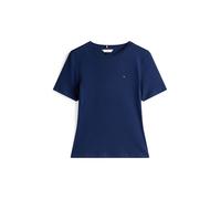 Tommy Hilfiger Camiseta de Manga Corta Mujer New Slim Cody Cuello Redondo