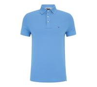 Tommy Hilfiger Polo de Manga Corta para Hombre 1985 Slim Fit, Azul (Blue Spell), M