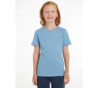 Tommy Hilfiger Camiseta de algodón orgánico con cuello redondo. Talla 174 cm (16 años). Color Azul